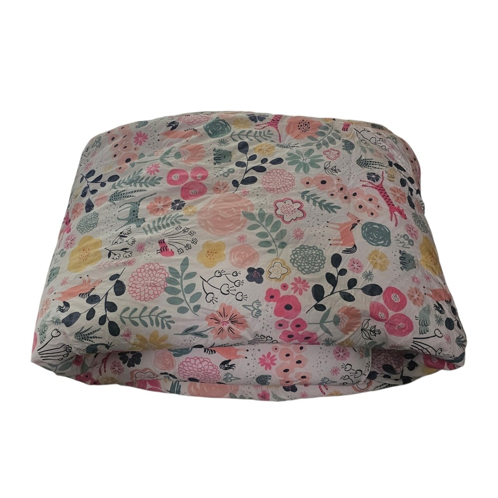 Pottery Barn Kids‎ Full/Queen Comforter 86 x 86 Sasha's Garden Animals Jungle